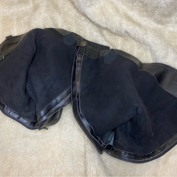 SAM Edelman Blk Leather Boots - Picture 10 of 14